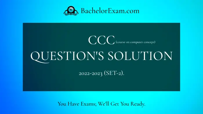 ccc question paper