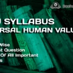 aktu syllabus of universal human values aktu syllabus