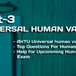 Universal Human value Unit-3