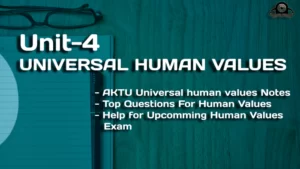 universal human value unit-4