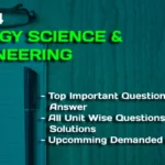 UNIT-4 : CONVENTIONAL & NON-CONVENTIONAL ENERGY SOURCE in ENERGY SCIENCE & ENGINEERING
