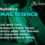 material science sylaabus