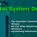 Digital System Design unit 2 Important Questions with answers