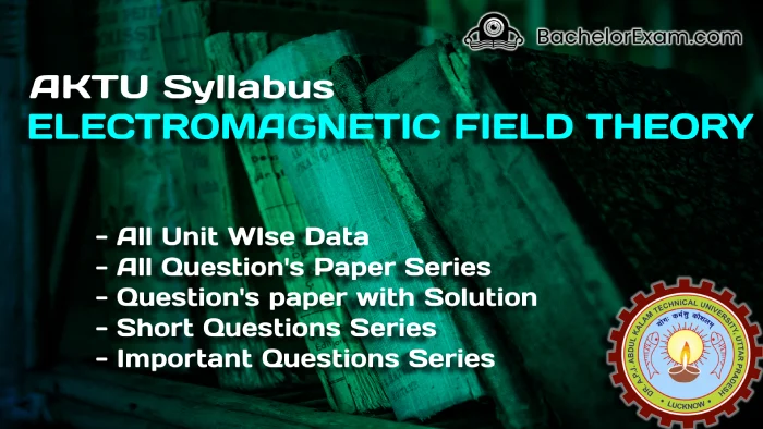 electromagnetic field theory Syllabus , Electrical and electronics Engineering syllabus