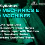 Fluid Mechanics & Fluid Machines PDF, Important question and solutions