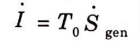 Gouy-Stodola theorem