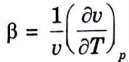 Coefficient of Volume Expansion