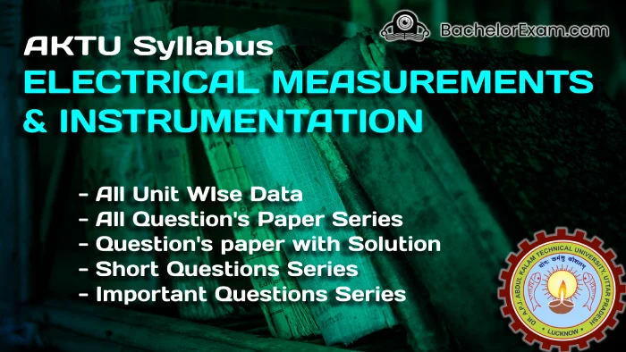 Electrical measurements & instrument