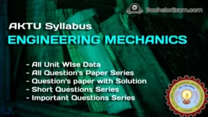 Engineering Mechanics syllabus