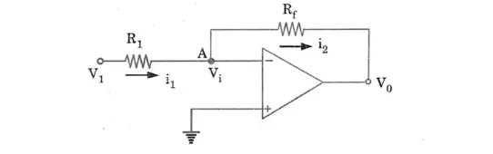Draw the circuit of an Op-Amp as voltage follower and find an expression for its voltage gain