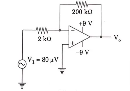 Determine the output of following Circuits.