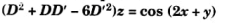 Find the particular integral of the following partial differential equation 