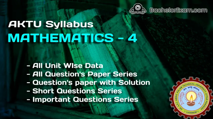 mathmatic-4 btech AKTU