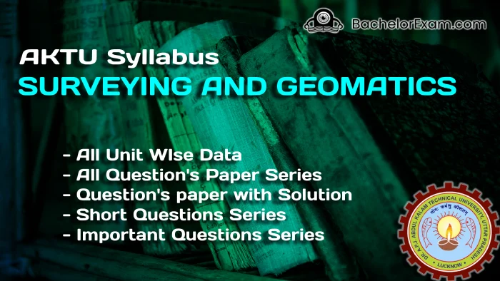 surveying and geomatics syllabus