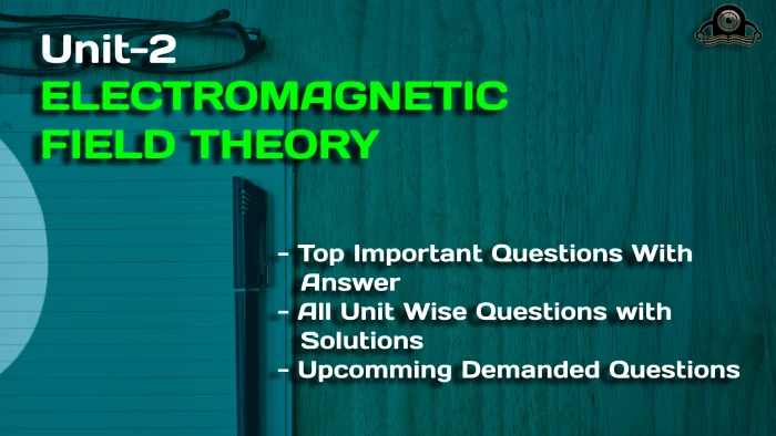 electromagnetic field theory u2