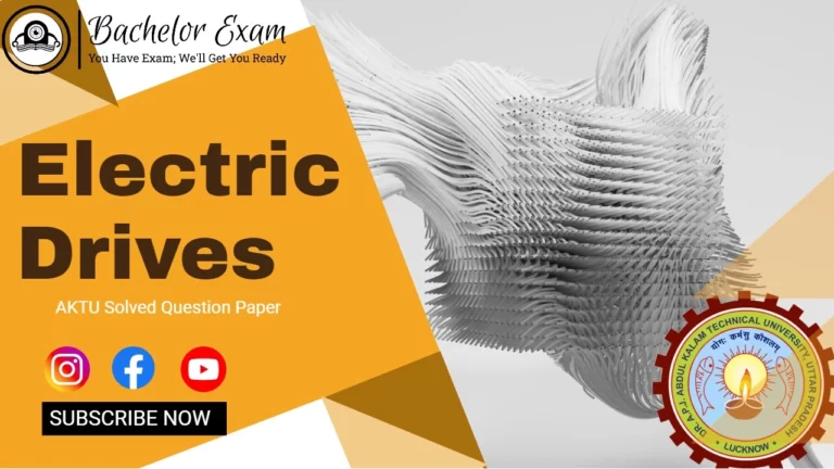electric-drives-aktu-solved-question-paper