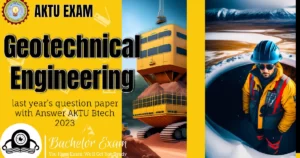 Geotechnical Engineering