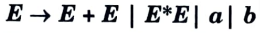 Define left recursion. Is the following grammar left recursive