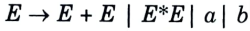 Define left recursion. Is the following grammar left recursive