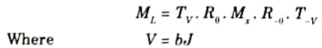 What is reflection about an arbitrary line