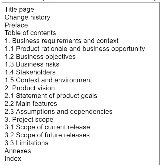 What is vision and scope document ? Explain in detail in Software Project Management