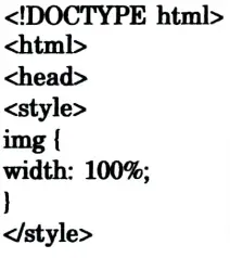 Write HTML code for inserting image on a web page