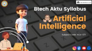 Artificial Intelligence syllabus