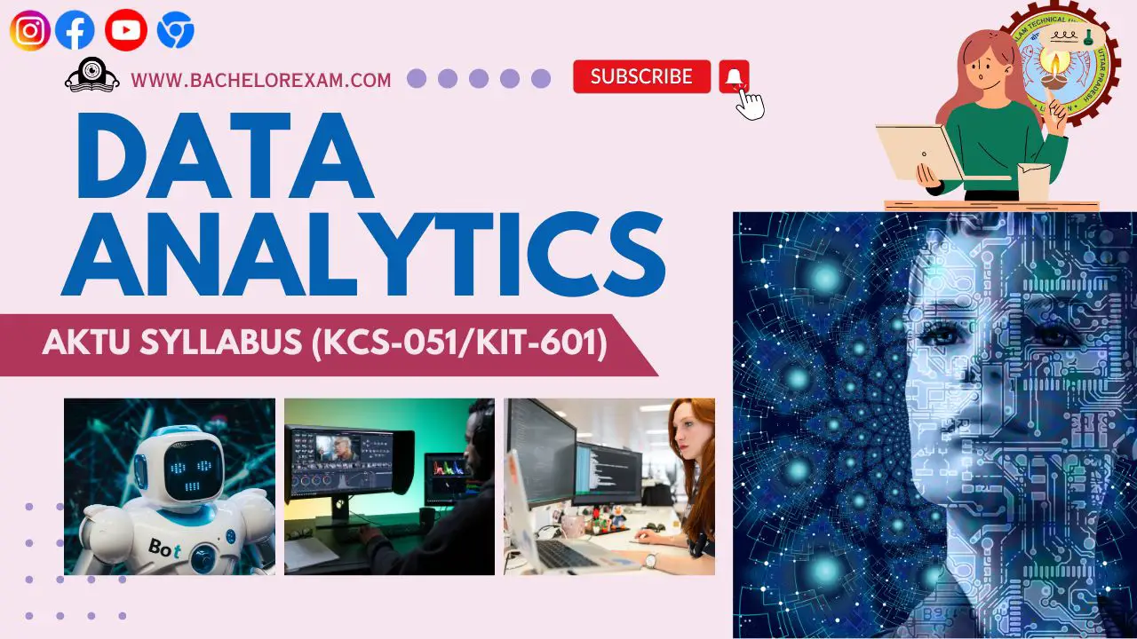 Aktu Btech Data Analytics (KCS-051/KIT-601) Syllabus