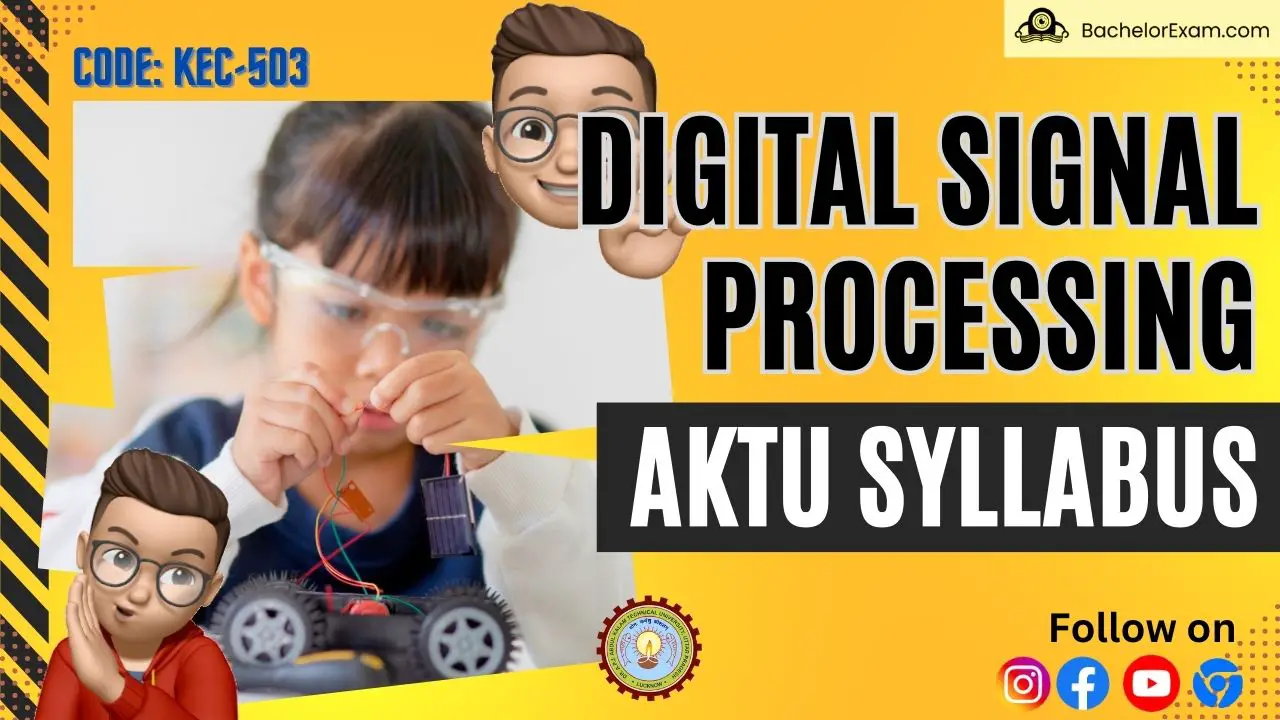 Digital Signal Processing (KEC-503) Aktu Syllabus Pdf