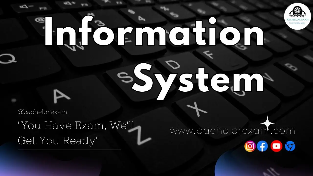 BCA Information System: Analysis, Design and Implementation Question Paper Solved Pdf
