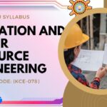 Irrigation & Water Resource Engineering aktu btech civil engineering 4th year syllabus