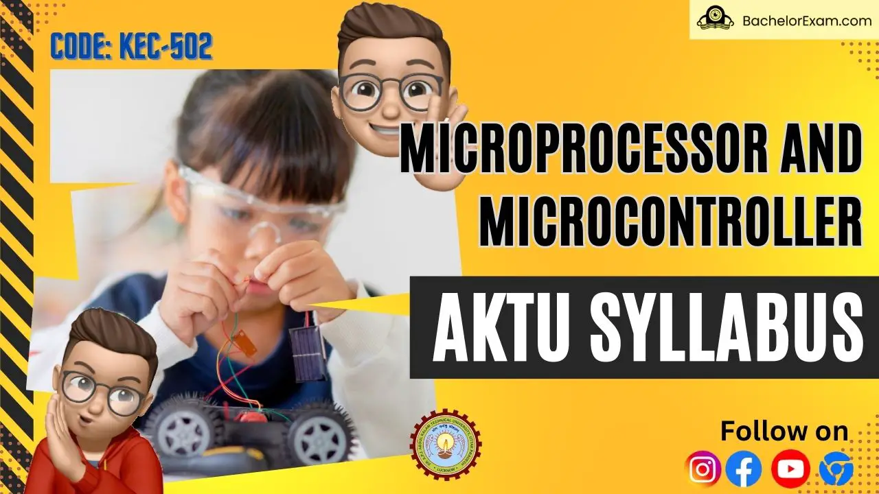 Microprocessor and Microcontroller Aktu Syllabus (KEC-502)