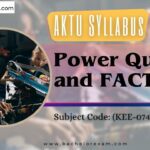 Aktu Power System Protection (KEE-077) Btech Syllabus