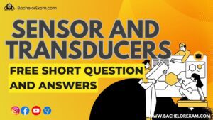 Quantum Book Aktu Sensor and Transducers KEE-502 Btech Short Question