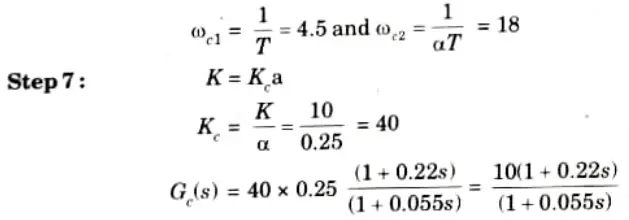 Design a lead compensator for a system whose open loop transfer function is