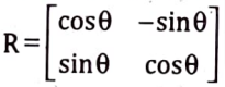 Show that this is same as coordination of matrix for 45 degree clockwise rotation followed by reflection about x axis and finally by counter clockwise rotations by 45 degree about origin. 