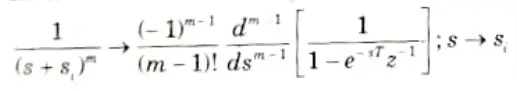 What do you mean by impulse invariant method of IIR filter design ? Give its transformation formula also.