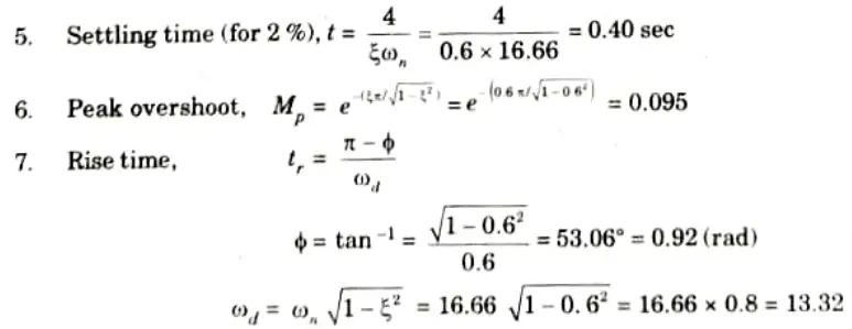 The unity feedback system is characterized by an open loop transfer function is G(S) = K/s(s + 20).