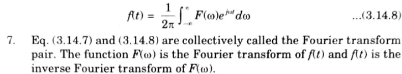 Derive the expression of Fourier transform from Fourier series.