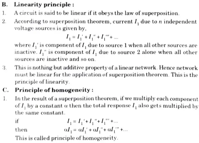 Explain why the "superposition theorem" is not applicable for power verifications of a given network