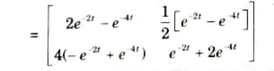 State properties of State Transition Matrix (STM), find out state transition matrix for