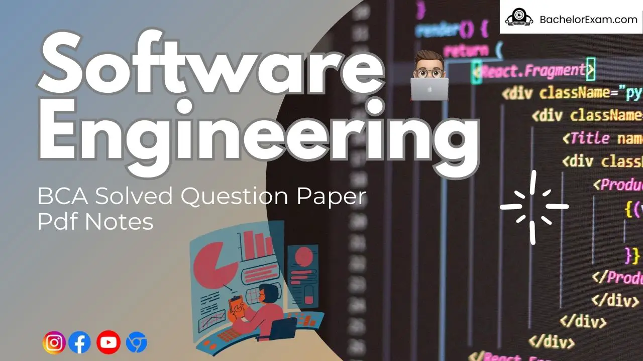 Software Engineering BCA Solved Question Paper Pdf Notes