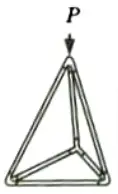 Define space truss with suitable sketch.  