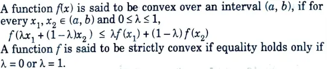 What are the impact of convex and concave function ?