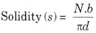 Define the term solidity. 