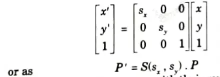 What do you understand by homogeneous coordinate ? Computer Graphics Aktu Btech