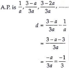 Find the common difference of the Arithmetic Progression (A.P)
