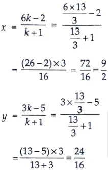 Find the ratio in which the line x - 3y = 0 divides the line segment joining the points (-2,-5) and (6, 3). 