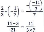 Find the zeroes of the quadratic polynomial 7y2 - 11/3y - 2/3 