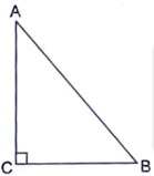 In Figure 1, ABC is an isosceles triangle right angled at C with AC = 4 cm. Find the length of AB.